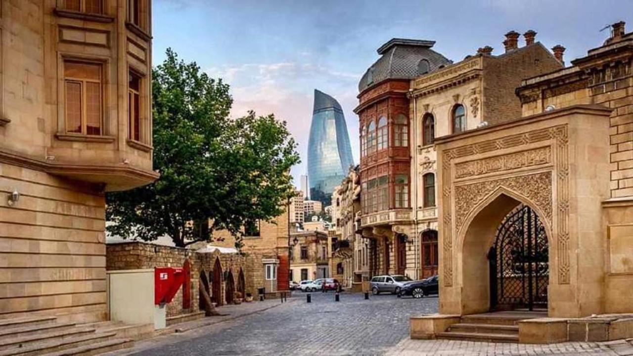Check-In Apartment Near Fountain Square Vidadi Str Baku Eksteriør bilde