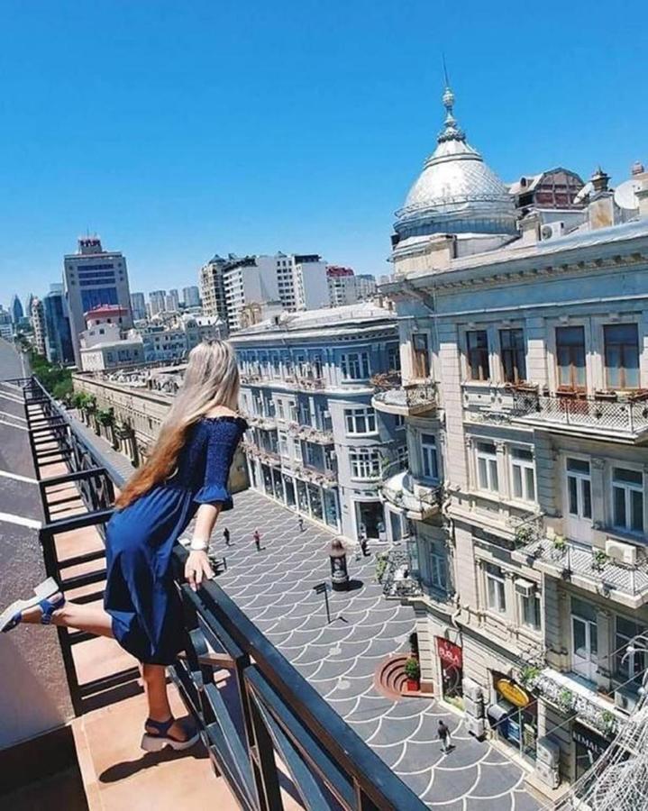 Check-In Apartment Near Fountain Square Vidadi Str Baku Eksteriør bilde