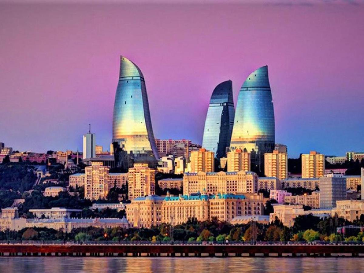 Check-In Apartment Near Fountain Square Vidadi Str Baku Eksteriør bilde